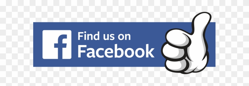 Get In Touch - Png Find Us On Facebook Logo