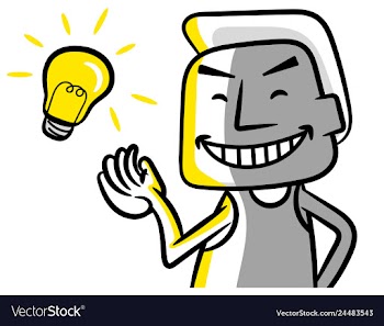 Get new idea vector image