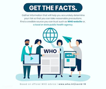 Get the facts during coronavirus social template source WHO | Free  vector - 2316253