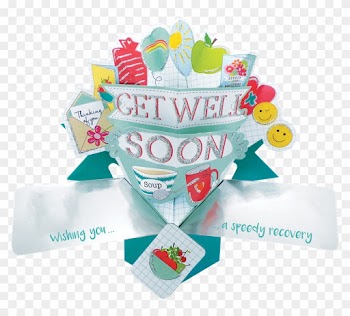 Get Well Soon Pop-up Greeting Card - Second Nature Pop Ups Get Well Soon Pop Up Card