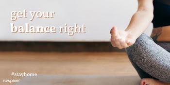 Get your balance just right during coronavirus pandemic | Free  vector - 2306089