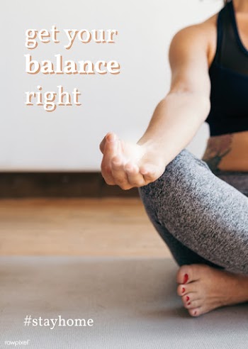 Get your balance just right during coronavirus pandemic | Free  vector - 2306093