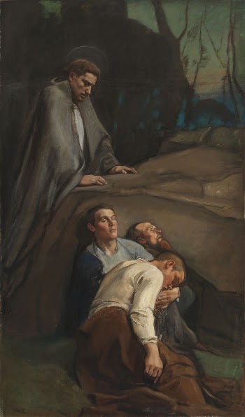 Gethsemane, 1902, by Magnus Enckell | Free Photo - rawpixel
