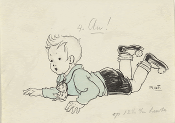 Gevallen peuterjongen (c. 1928 - | Free Photo - rawpixel