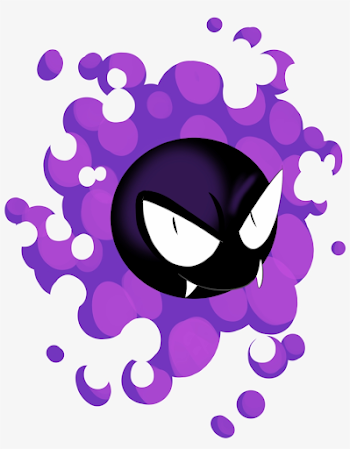 Ghastly - Gastly Transparent PNG - 2344x2732 - Free Download on ...
