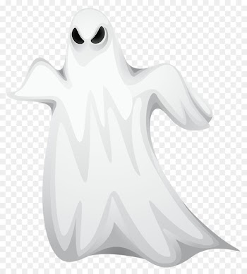 Ghost Halloween Cartoon - Ghost 