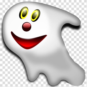 Ghost Halloween Paper Smiley , Ghost transparent background PNG clipart
