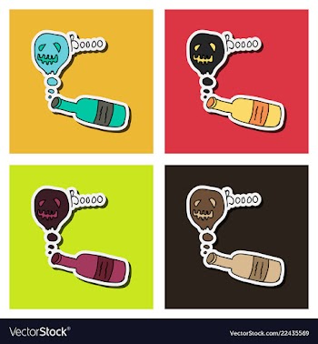 Ghost phantom silhouette isolated on background vector image