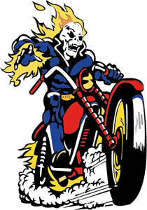Ghost Rider Logo Vector
