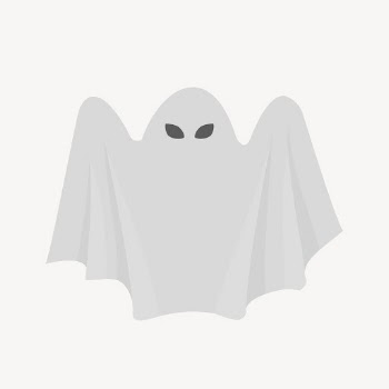 Ghost sticker, Halloween illustration psd. | Free PSD - rawpixel
