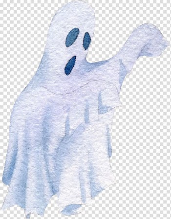 Ghost transparent background PNG clipart