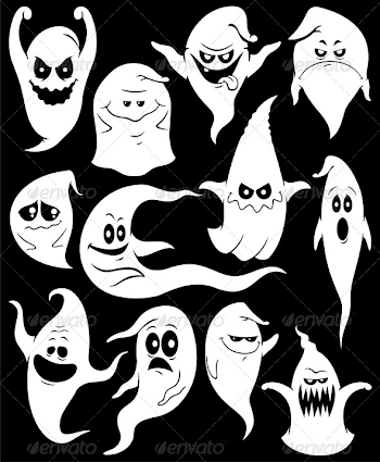 Ghost Vectors from GraphicRiver