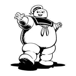Ghostbusters: Stay Puft Logo Vector
