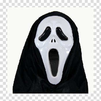 Ghostface Halloween costume , Halloween transparent background PNG clipart