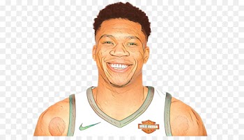 Giannis Antetokounmpo, Thumb, Chin, Facial Expression, Cartoon PNG