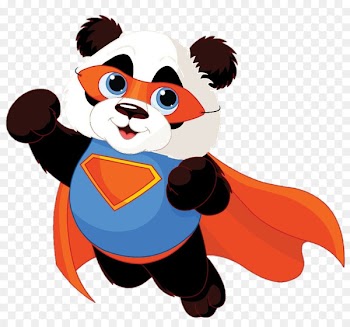 Giant panda Bear Royalty-free Vector graphics Illustration - ridge ribbon 