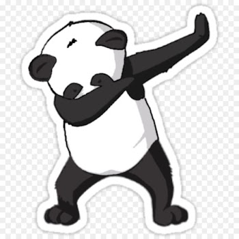 Giant panda Dab Red panda T-shirt - panda avatar 