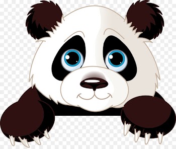Giant panda Free content Clip art - Vector Panda 