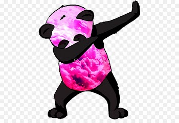 Giant panda Horse Pony Dab T-shirt - horse 