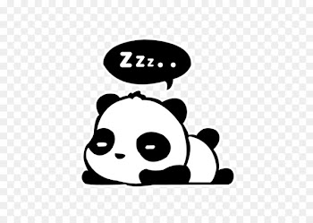 Giant panda Red panda Car Drawing Decal - Cute red panda 