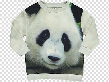 Giant panda T-shirt Bluza Sweater PandaBears, Sandie Lee Books, watercolor panda transparent background PNG clipart