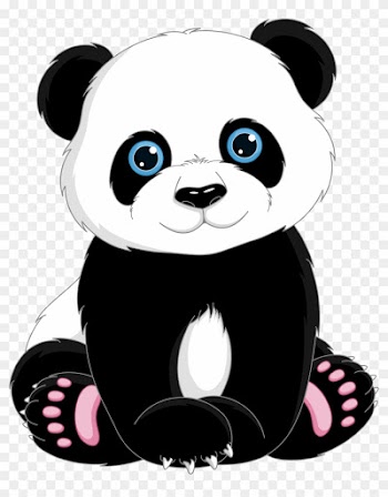 Giant Panda T-shirt Cuteness Clip Art - Cute Cartoon Panda Bear