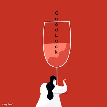 Giant wine glass | Free stock vector - 563340