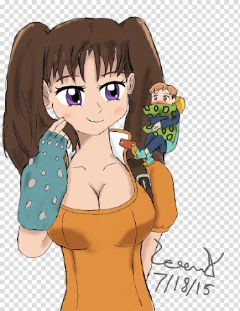 Giantess Meliodas Anime, Anime transparent background PNG clipart