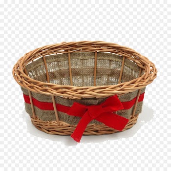 Gift basket Hamper - Empty Easter Basket PNG Transparent 
