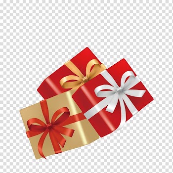 Gift Box, Decorative Bowknot Gift Box transparent background PNG clipart