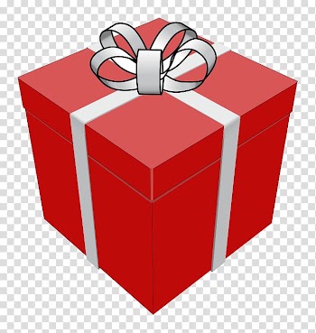 Gift Box Greeting card, square fireworks transparent background PNG clipart