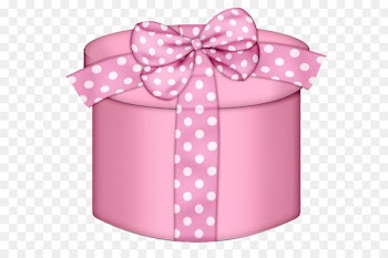 Gift Box Pink Clip art - Pink Round Gift Box PNG Clipart 