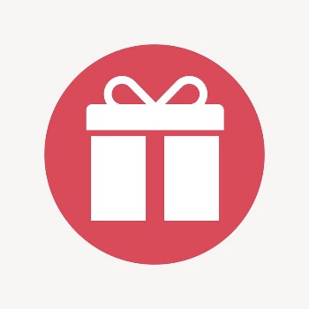 Gift box, reward icon badge, | Free Icons - rawpixel