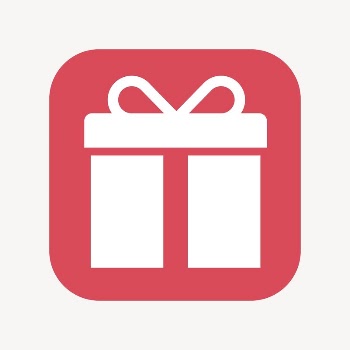 Gift box, reward icon, flat | Free Icons - rawpixel