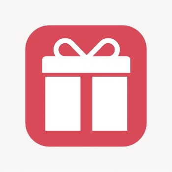 Gift box, reward icon, flat | Free Icons - rawpixel