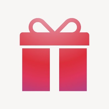 Gift box, reward icon, gradient | Free Icons - rawpixel