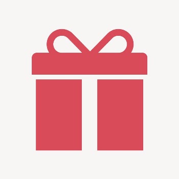 Gift box, reward icon, pink | Free Icons - rawpixel