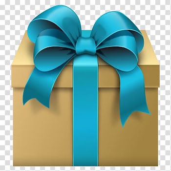 Gift box with teal ribbon illustration, Gift Box Ribbon , Gift Box with Blue Bow Free transparent background PNG clipart