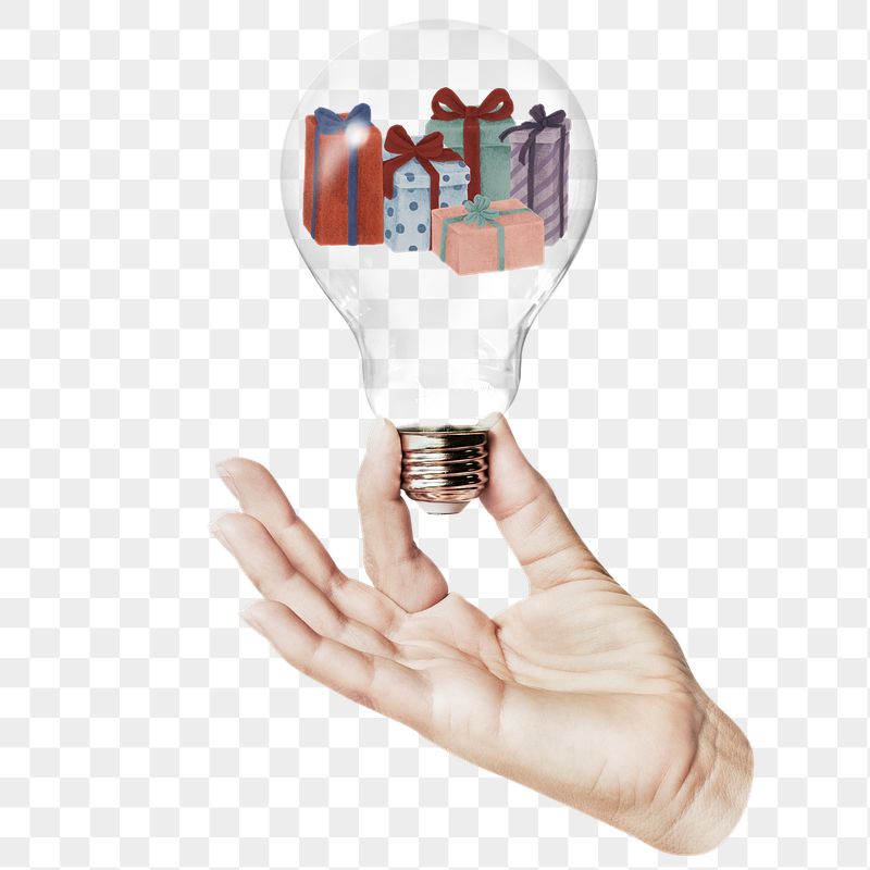 Gift boxes png sticker, hand | Free PNG - rawpixel