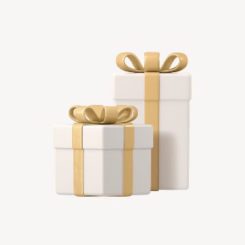 Gift boxes sticker, 3D celebration | Free PSD - rawpixel