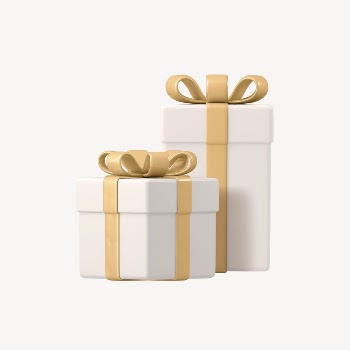 Gift boxes sticker, 3D celebration | Free Vector - rawpixel
