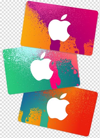 Gift card iTunes Store Apple, card transparent background PNG clipart