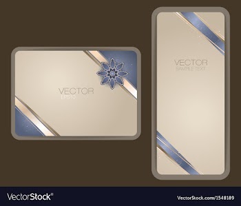 Gift cards vector image