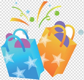 Gift Christmas Box, Cartoon bag transparent background PNG clipart
