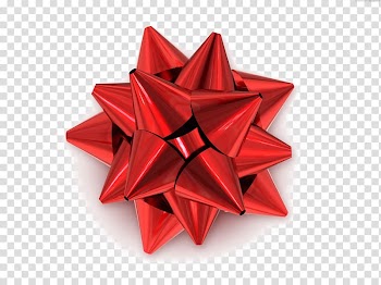 Gift Christmas Candy cane Bow and arrow , bow transparent background PNG clipart