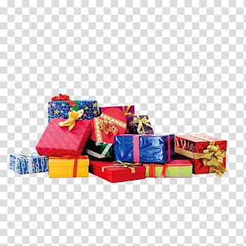 Gift Christmas Heap Designer, gift transparent background PNG clipart