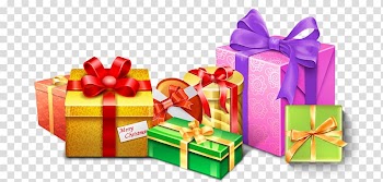 Gift Christmas Poster, Gift transparent background PNG clipart