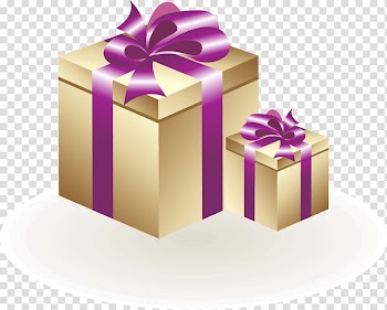 Gift Decorative box , Bow gift box pattern transparent background PNG clipart