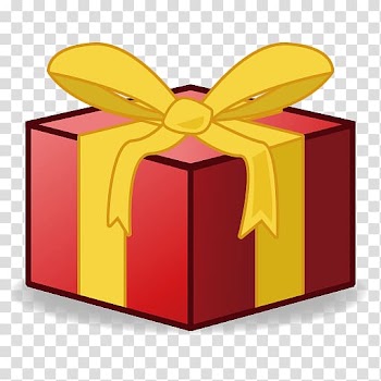 Gift Emoji SMS Text messaging , present transparent background PNG clipart