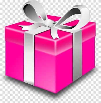Gift Free content , Pink Box transparent background PNG clipart